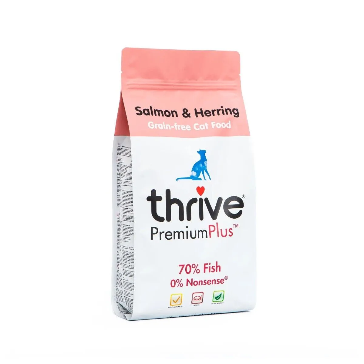 Thrive 脆樂芙 無穀物貓糧-三文魚鯡魚．1.5kg