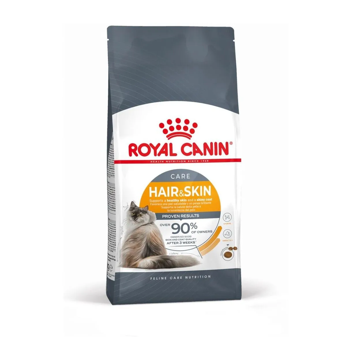 Royal Canin 法国皇家貓粮 加护系列 皮膚敏感及美毛配方 HS33 ．2kg/4kg/10kg