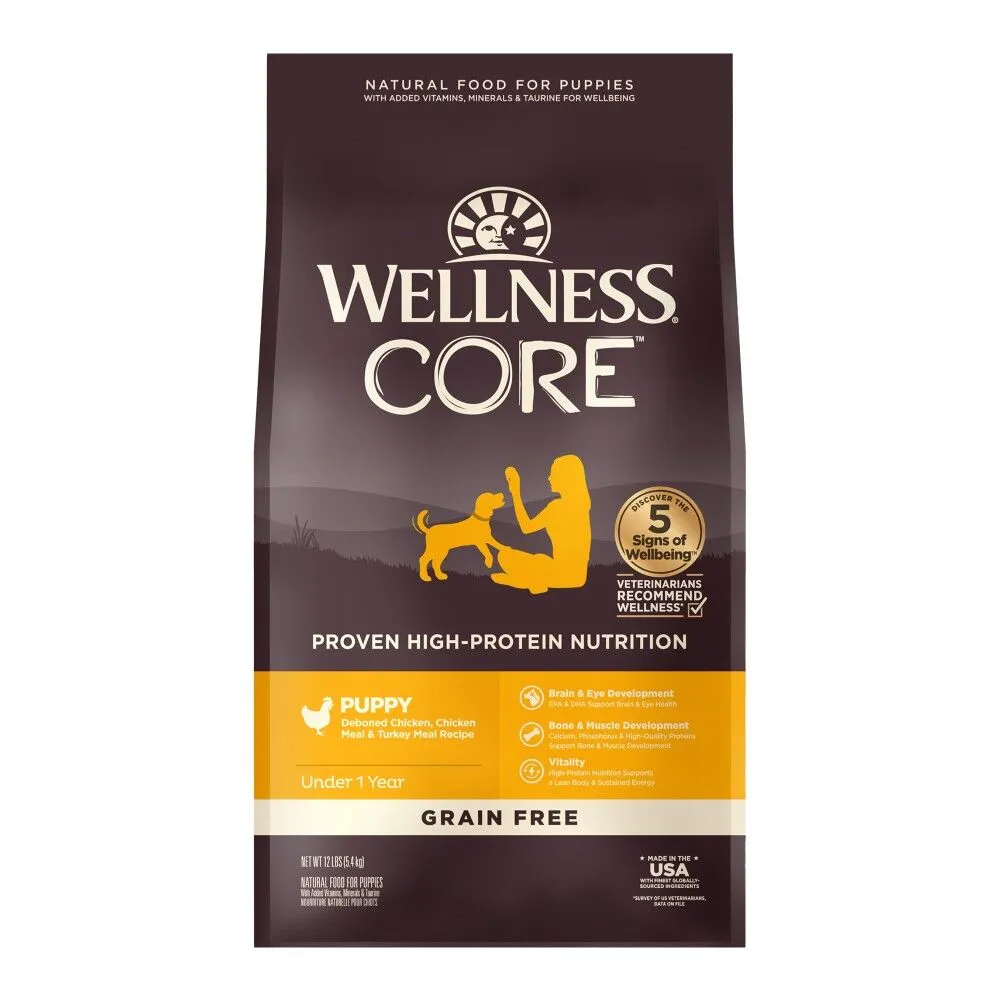 Wellness CORE 無榖物系列 幼犬配方．4lb/12lb/26lb