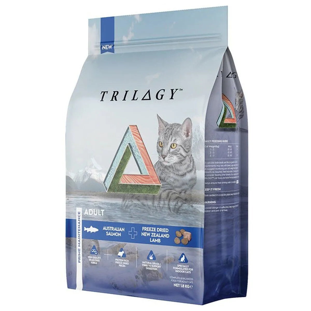 TRILOGY 奇境 無穀成貓糧 澳洲三文魚 (添加5%紐西蘭凍乾羊肺)．1.8kg/5kg