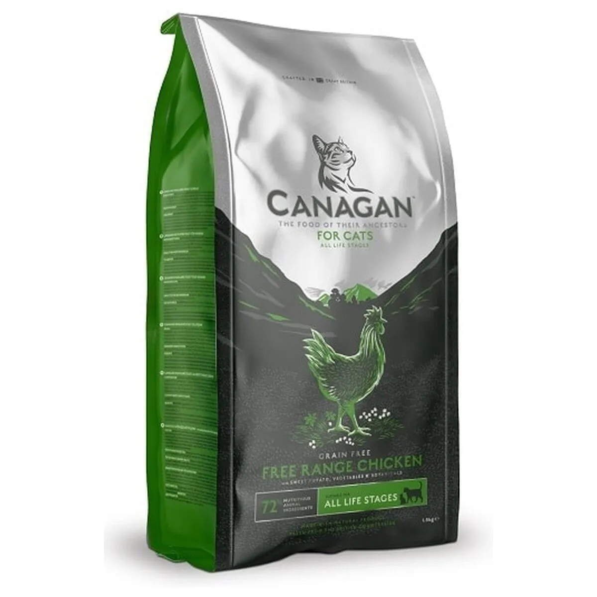 Canagan原之選 無穀物全貓糧 放養雞配方．1.5kg/4kg