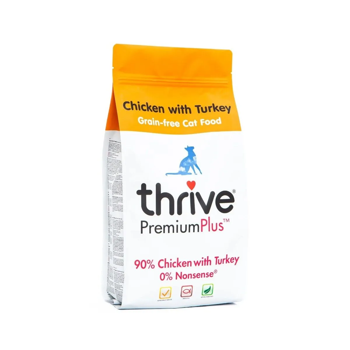 Thrive 脆樂芙 無穀物貓糧- 火雞+雞肉．1.5kg