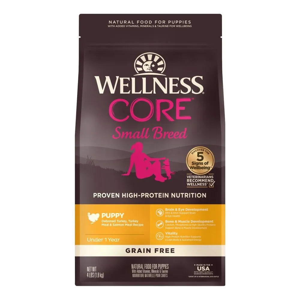 Wellness CORE 無榖物系列 小型幼犬配方．4lb
