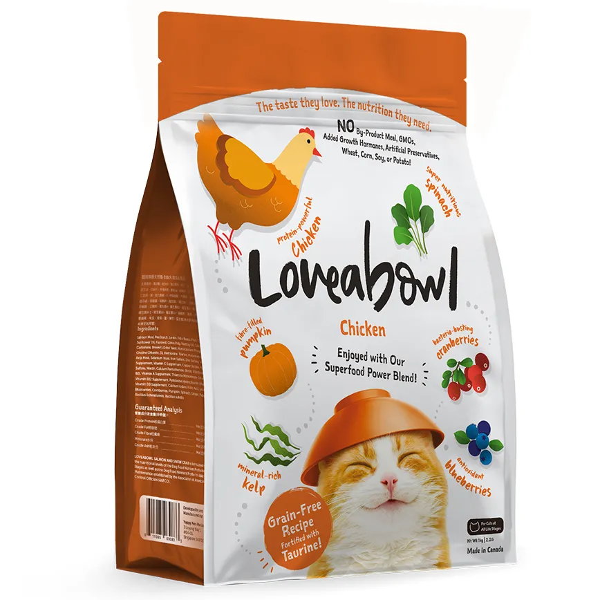 Loveabowl 无谷物全猫粮 走地鸡配方．1kg/ 4.08kg