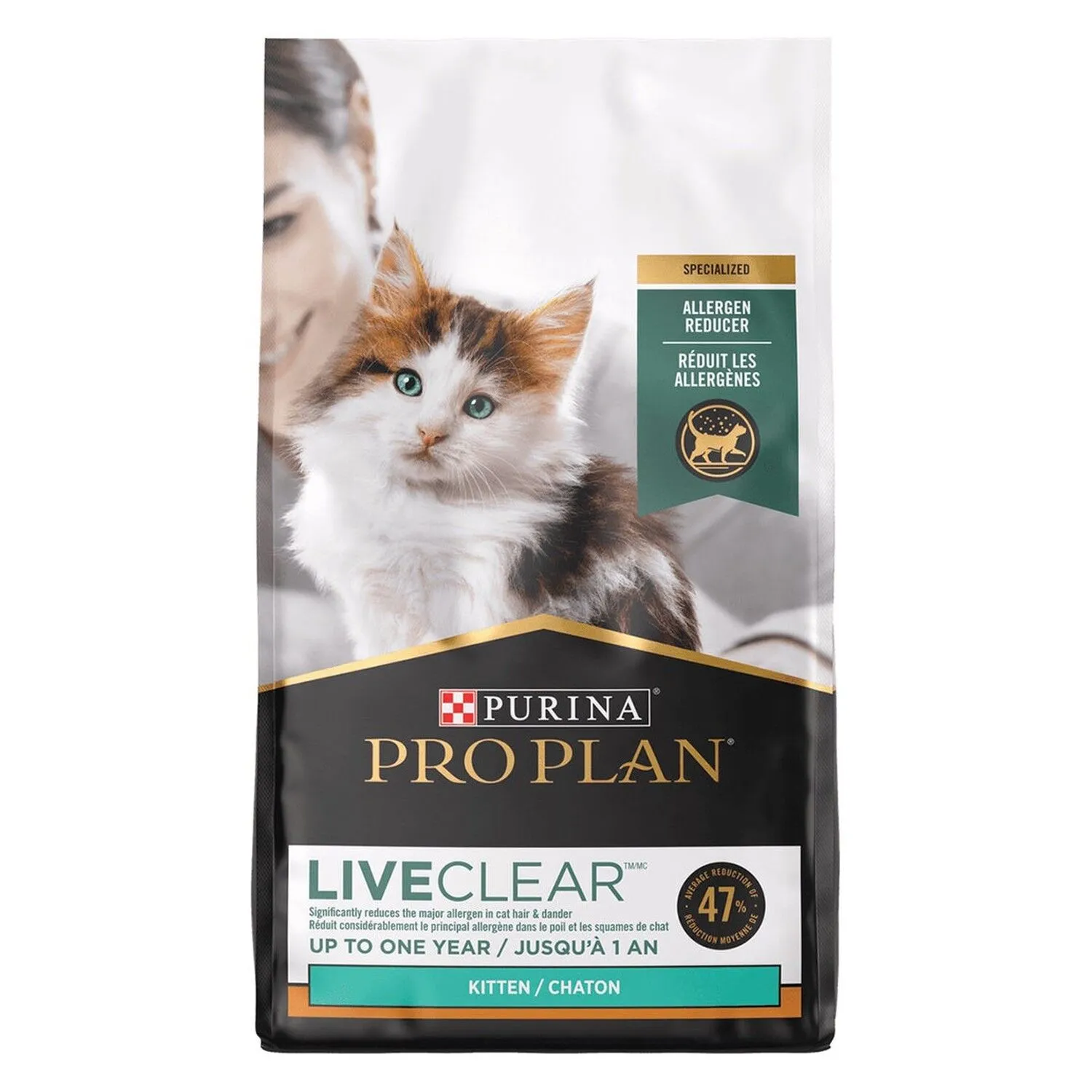 Pro Plan LiveClear 幼猫干粮 舒敏系列 降低人体过敏原-鸡肉配方．3.2lb