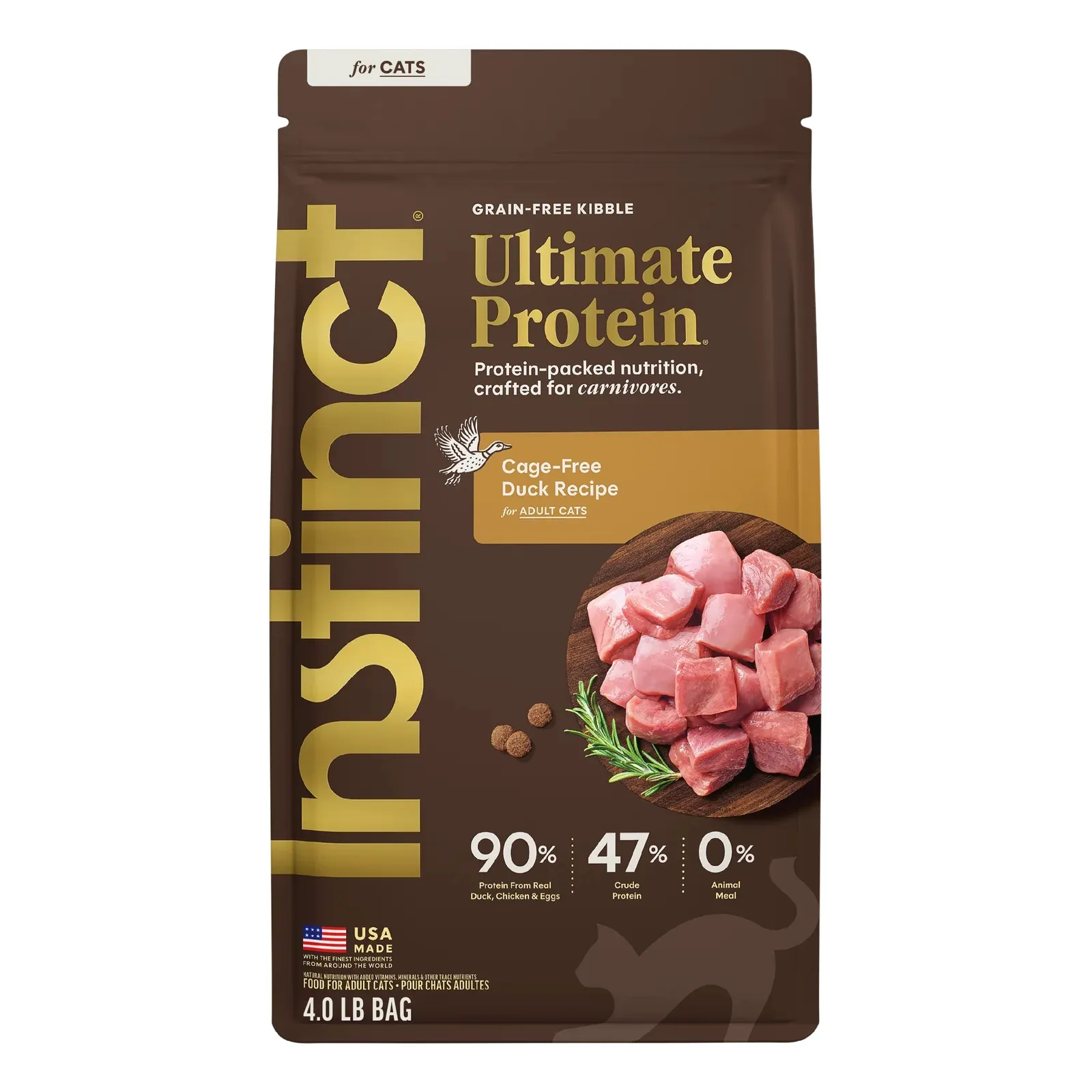 Instinct 本能 無穀物頂級蛋白質系列 鴨肉配方.4lb