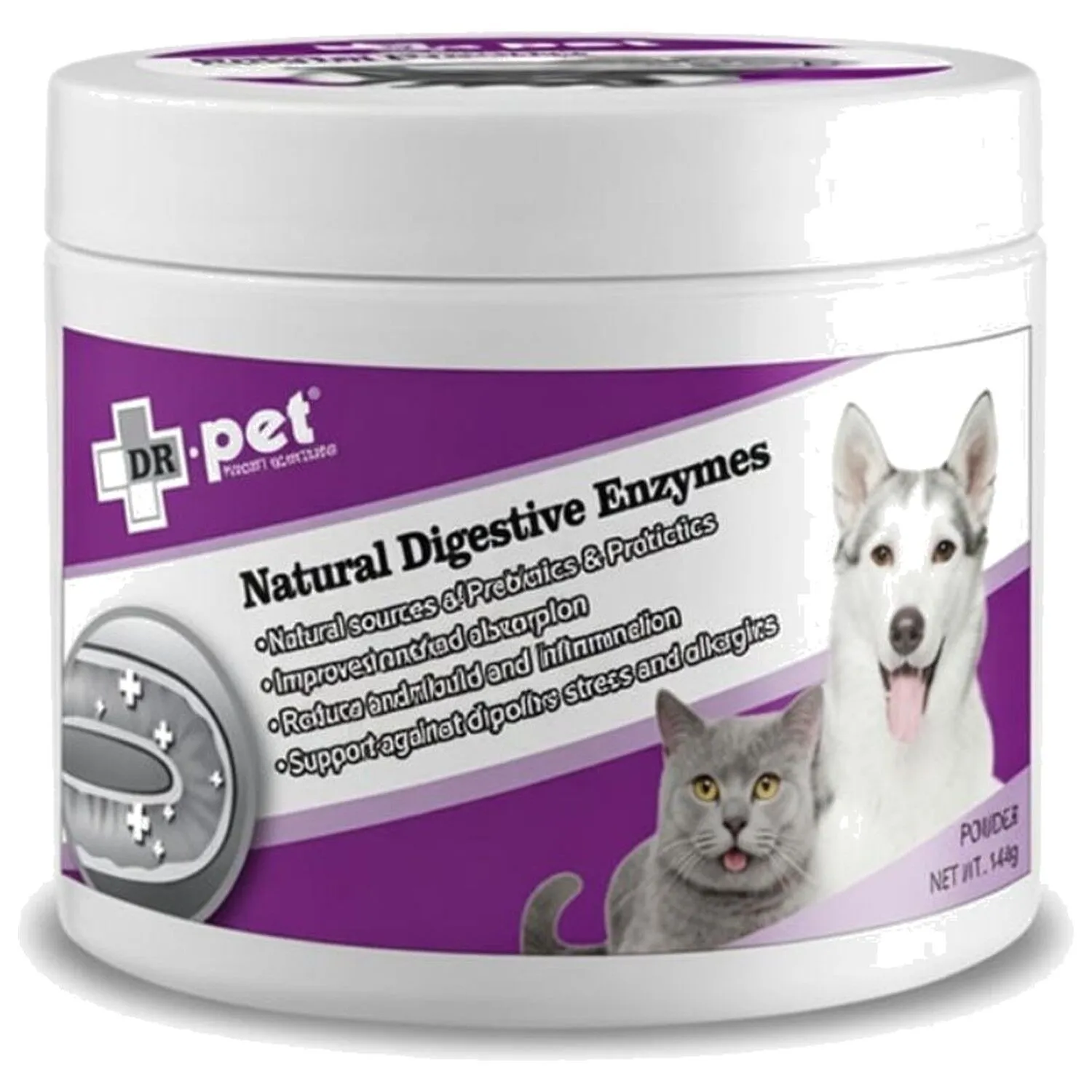 Dr. Pet 健腸菌 提升消化及營養吸收 貓犬用．144g
