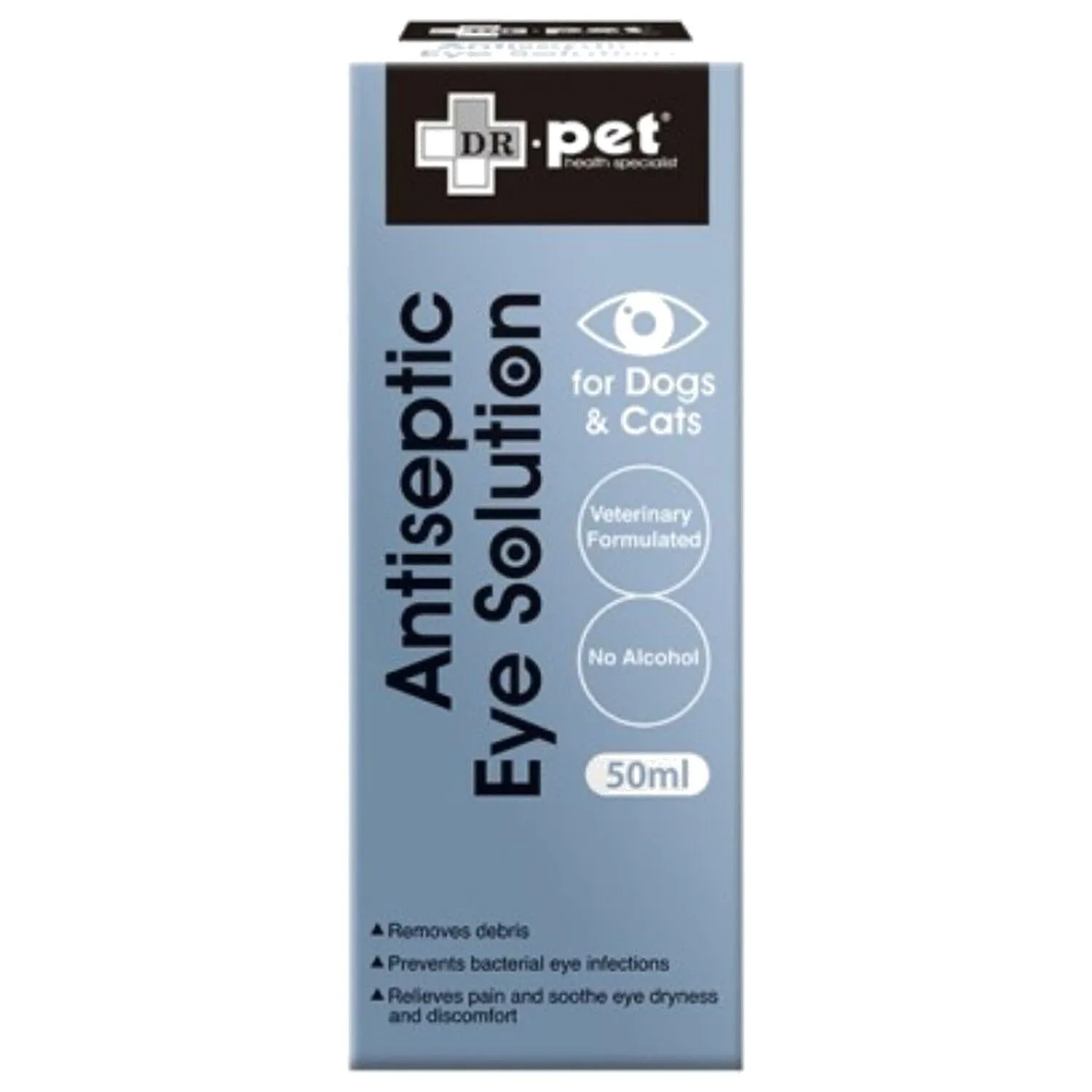 Dr. Pet 抗菌眼藥水 貓犬用．50ml