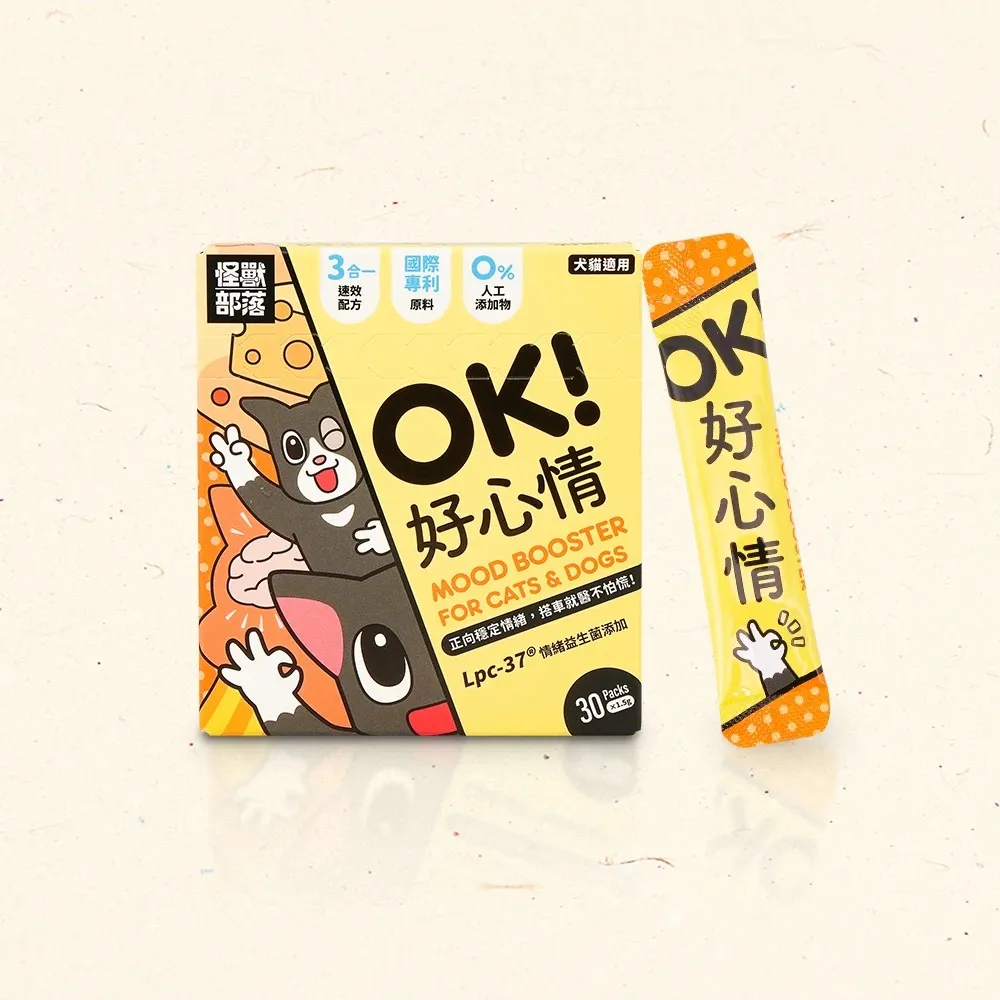 怪獸部落 OK！好心情．1.5g x30包