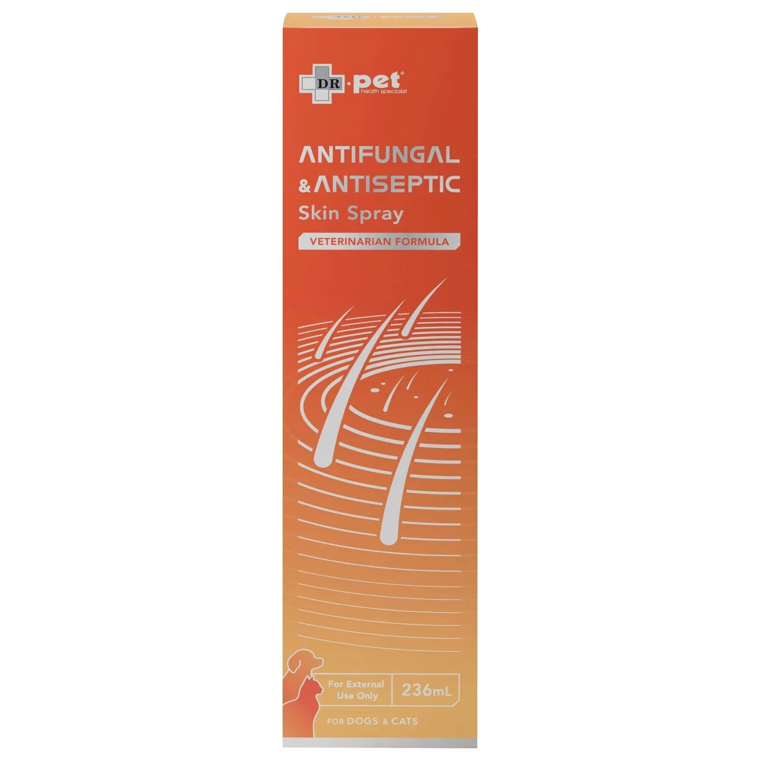 Dr. Pet 抗菌舒皮膚噴霧 貓犬用．236ml