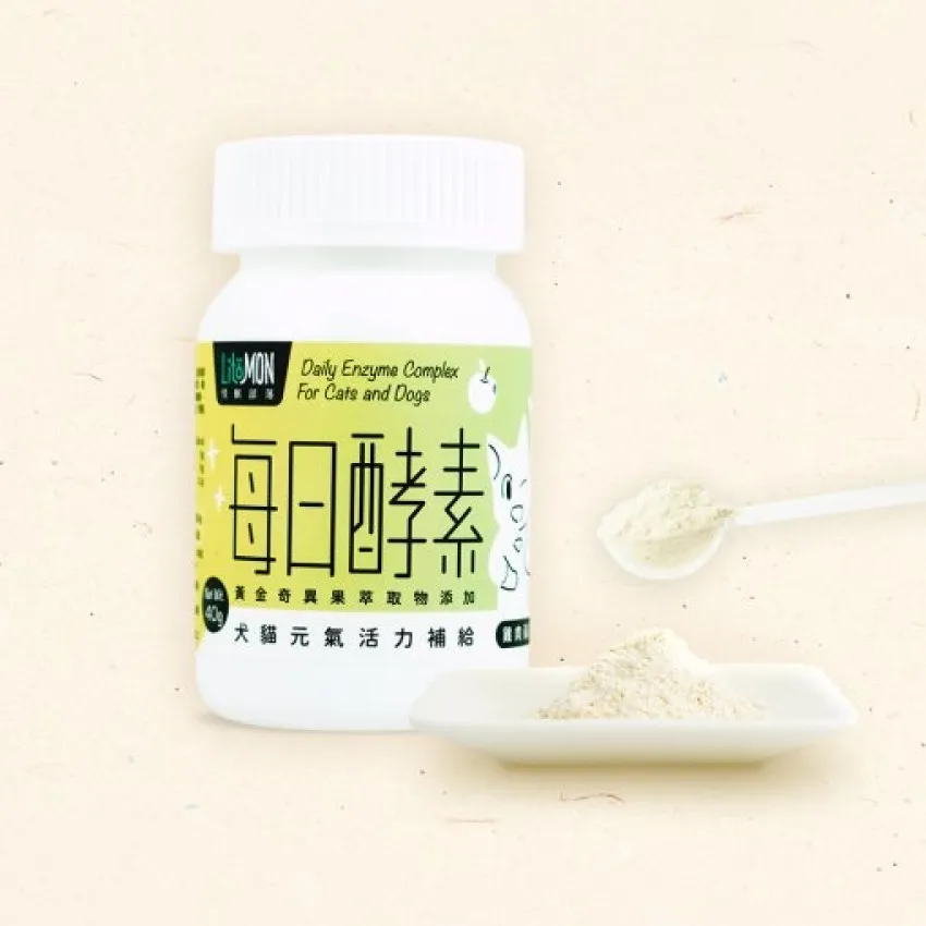 怪兽部落 每日酵素 犬貓元气活力补给．40g