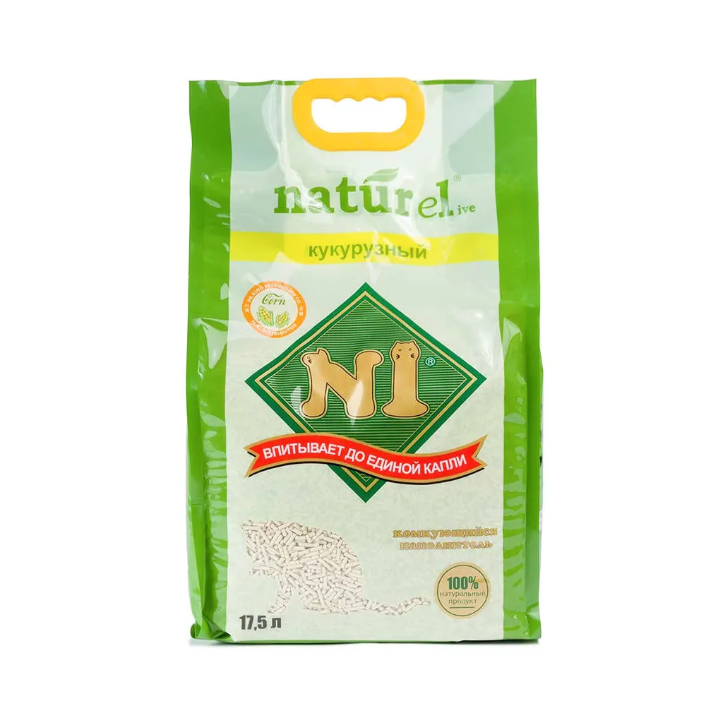 N1 Nature 天然玉米豆腐貓砂 3.0mm 原味(玉米)．17.5L