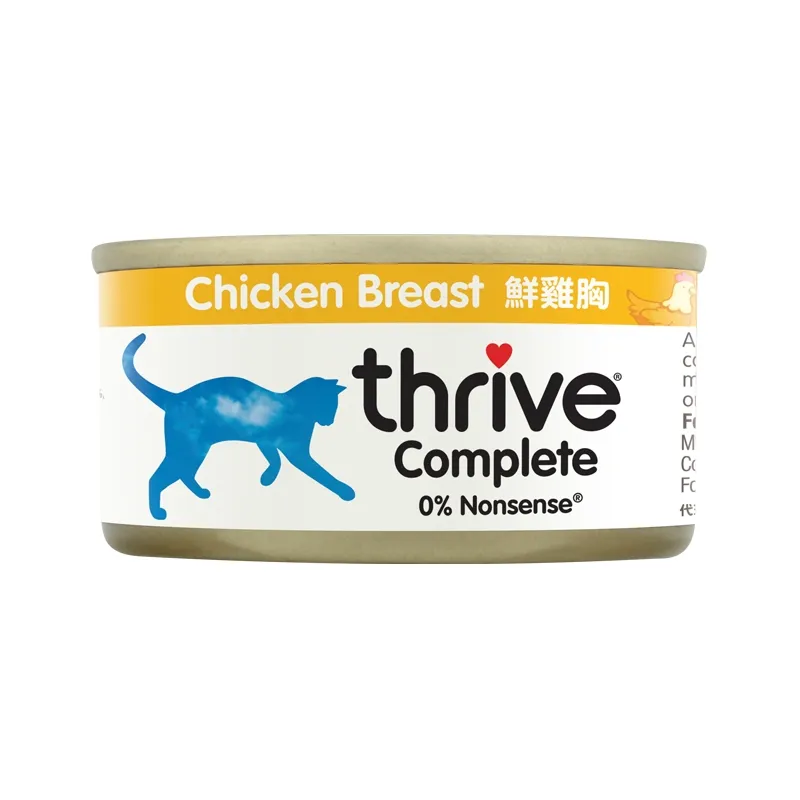 Thrive 貓主食罐头-  鲜鸡胸肉．75g