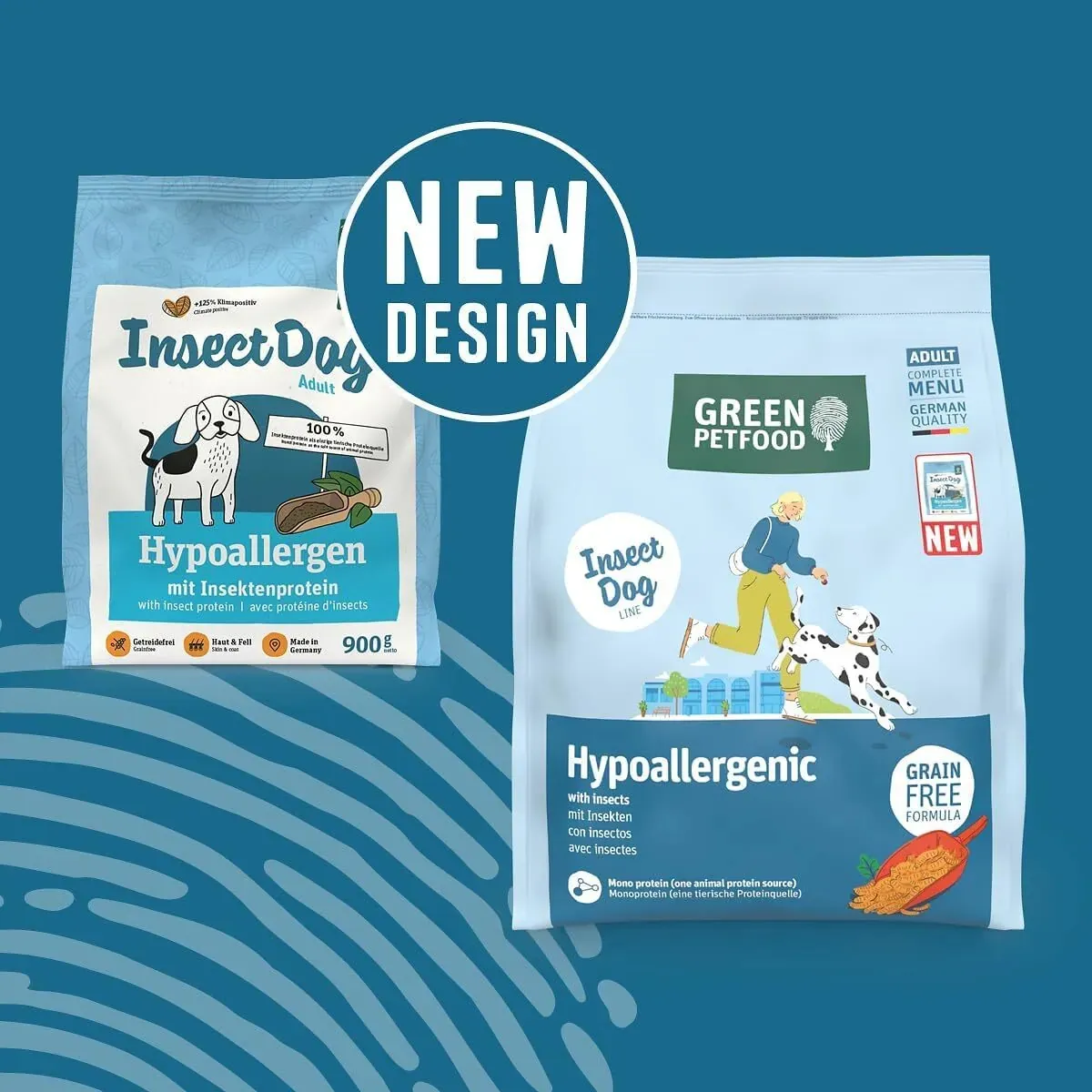 Green Petfood Insect Dog Hypoallergen【皮膚防敏感】蟲蟲蛋白 無穀物狗糧．900g/ 10kg