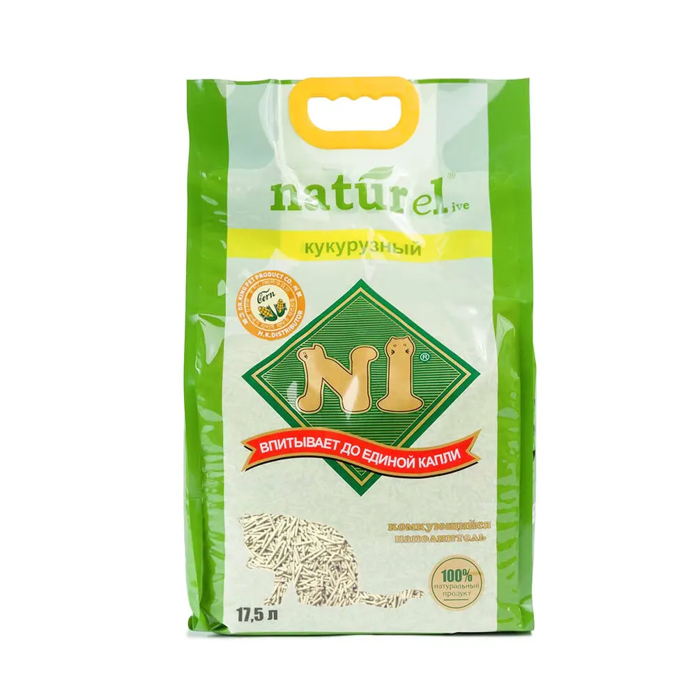 N1 Nature 天然玉米豆腐貓砂 幼條2.0mm 原味(玉米)．17.5L