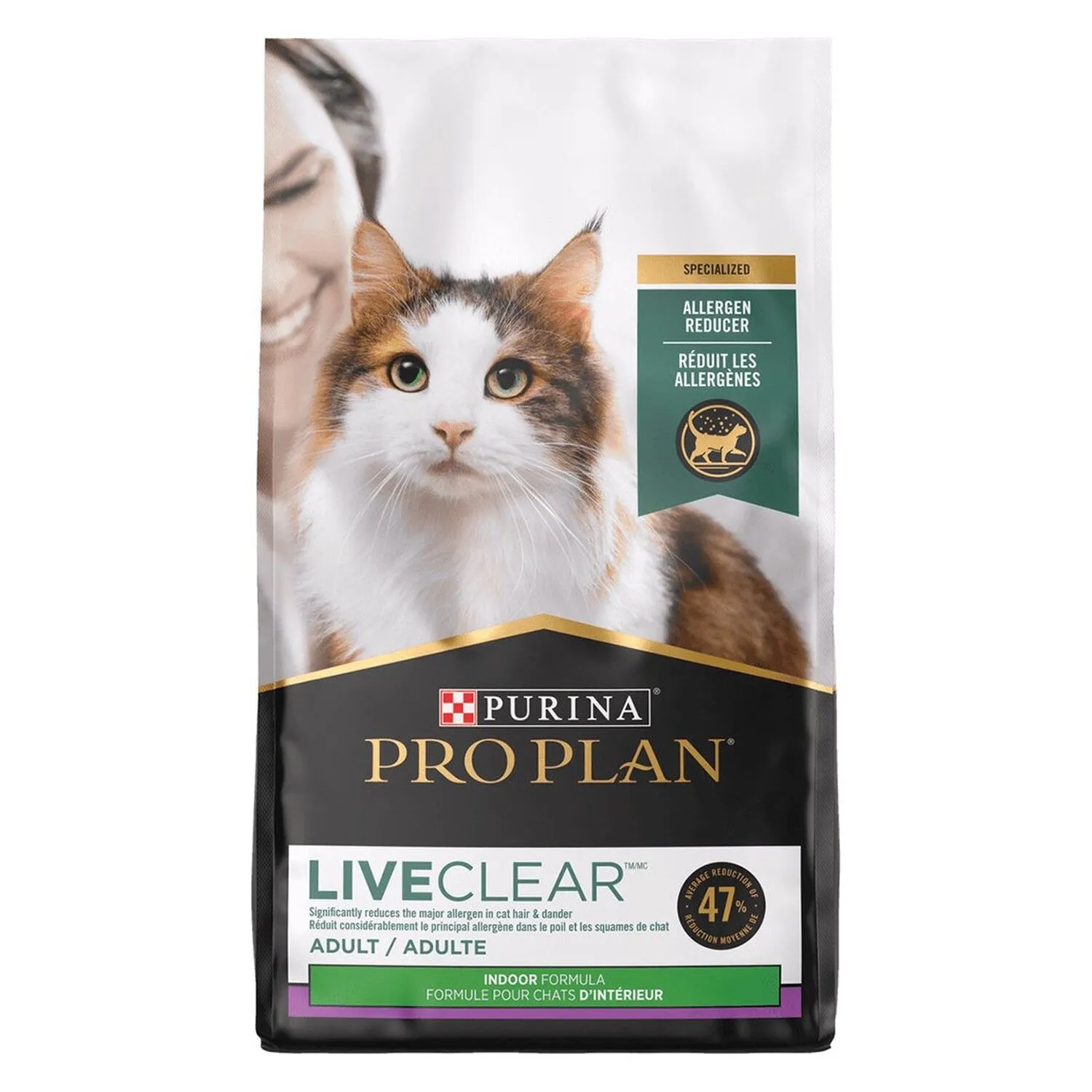 Pro Plan LiveClear 室内配方成猫粮 降低人体过敏原-火鸡．3.2lb