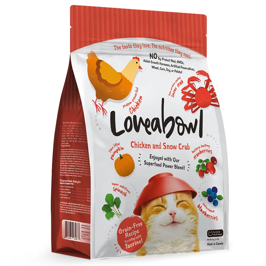 Loveabowl 无谷物全猫粮  雪蟹鸡肉海陆配方．1kg/ 4.08kg
