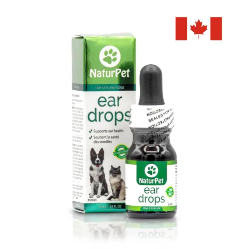 NaturPet 加拿大天然草本 耳朵滴劑 Ear Drops 貓犬用．100ml